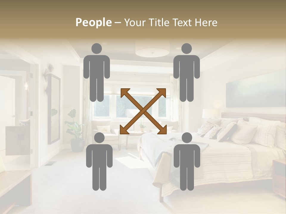 Bedroom Relax Expensive PowerPoint Template