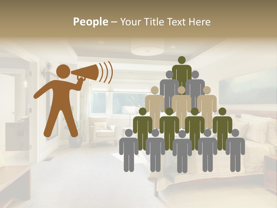 Bedroom Relax Expensive PowerPoint Template