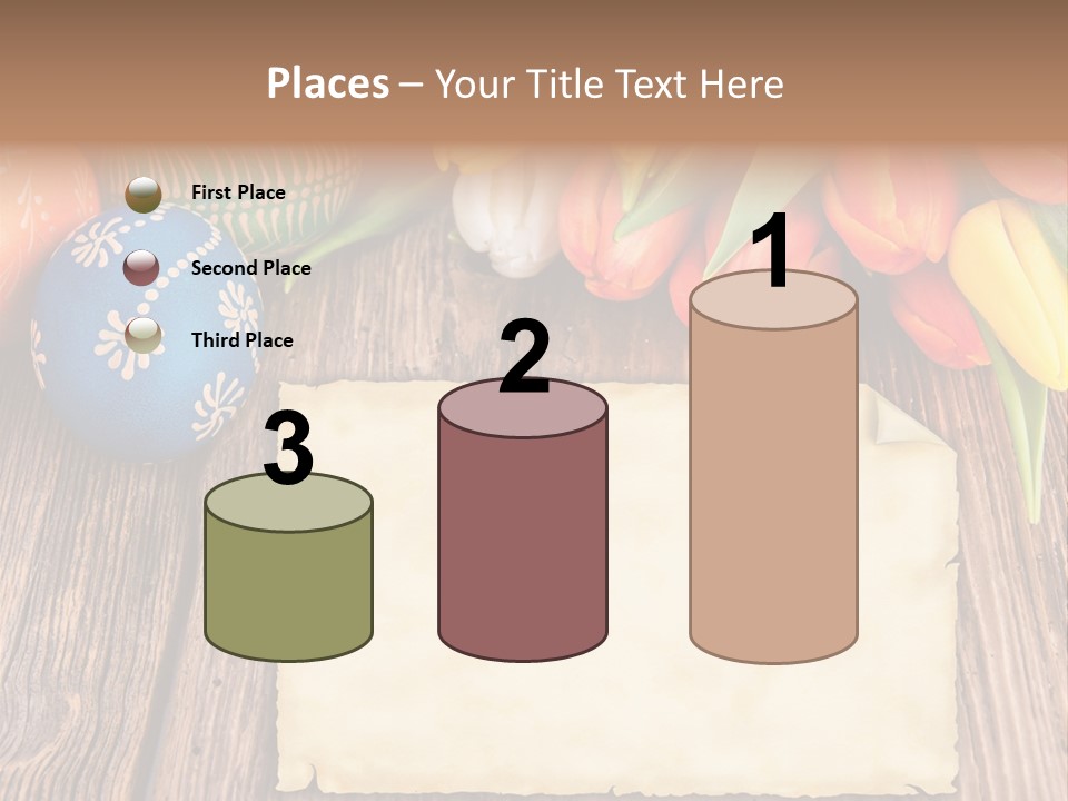 Empty Flower Anniversary PowerPoint Template