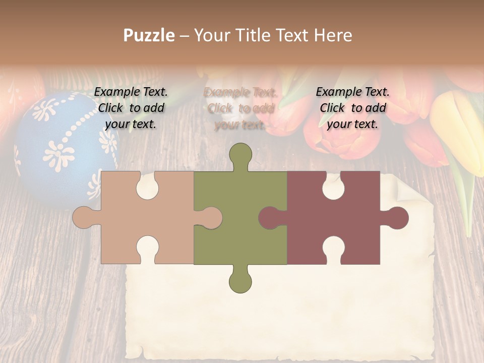 Empty Flower Anniversary PowerPoint Template