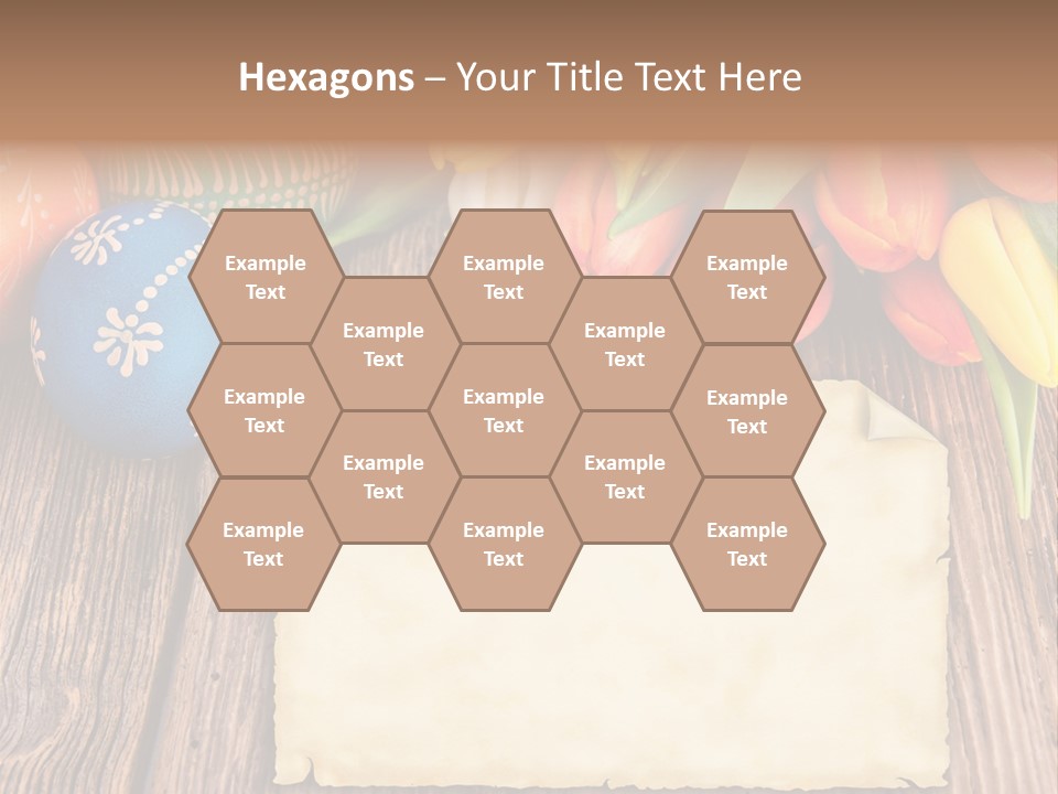 Empty Flower Anniversary PowerPoint Template