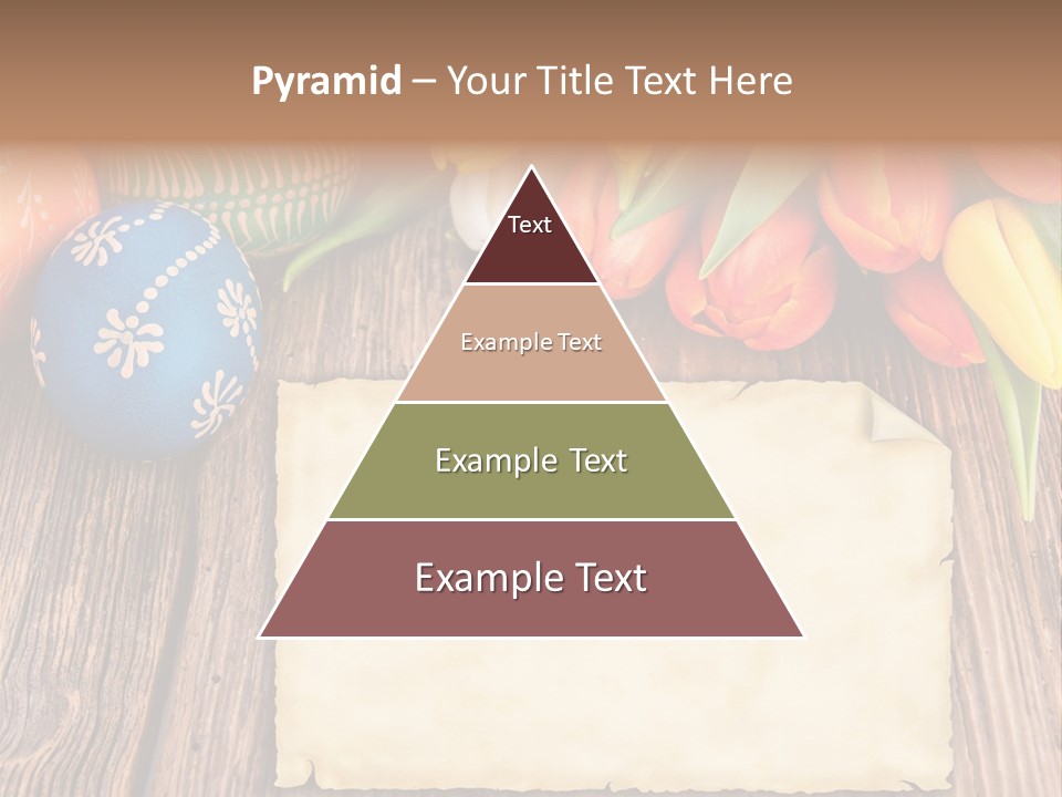 Empty Flower Anniversary PowerPoint Template