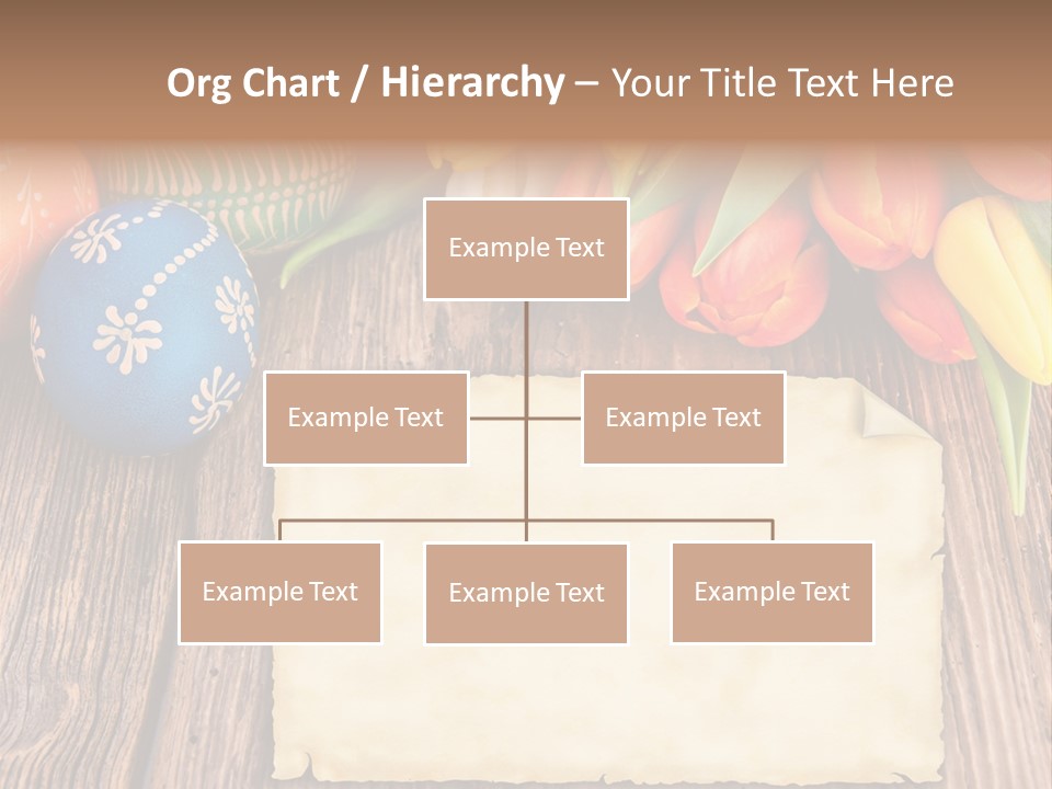 Empty Flower Anniversary PowerPoint Template