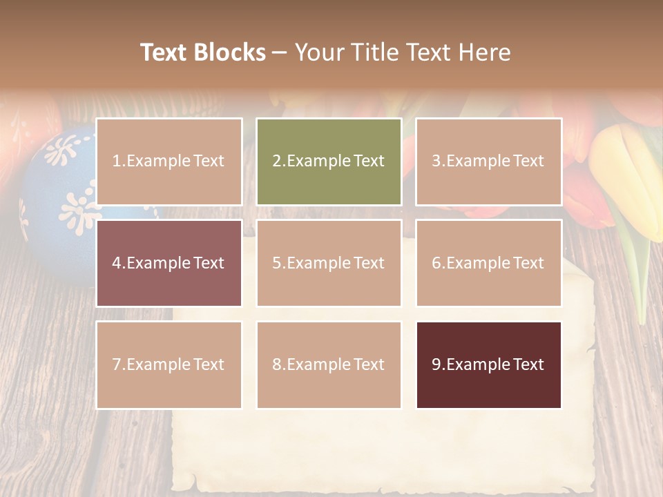 Empty Flower Anniversary PowerPoint Template