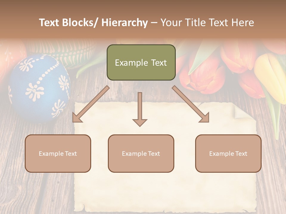 Empty Flower Anniversary PowerPoint Template