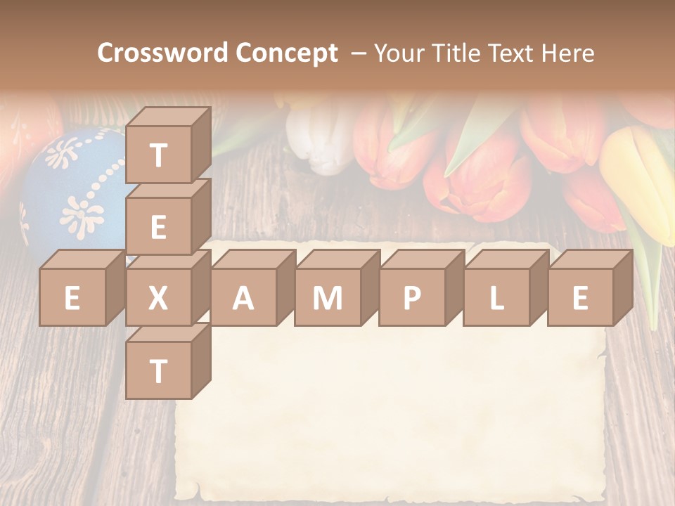 Empty Flower Anniversary PowerPoint Template