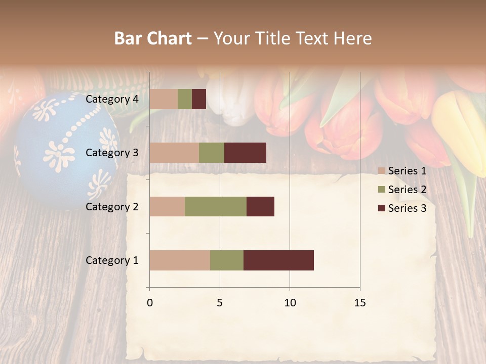 Empty Flower Anniversary PowerPoint Template