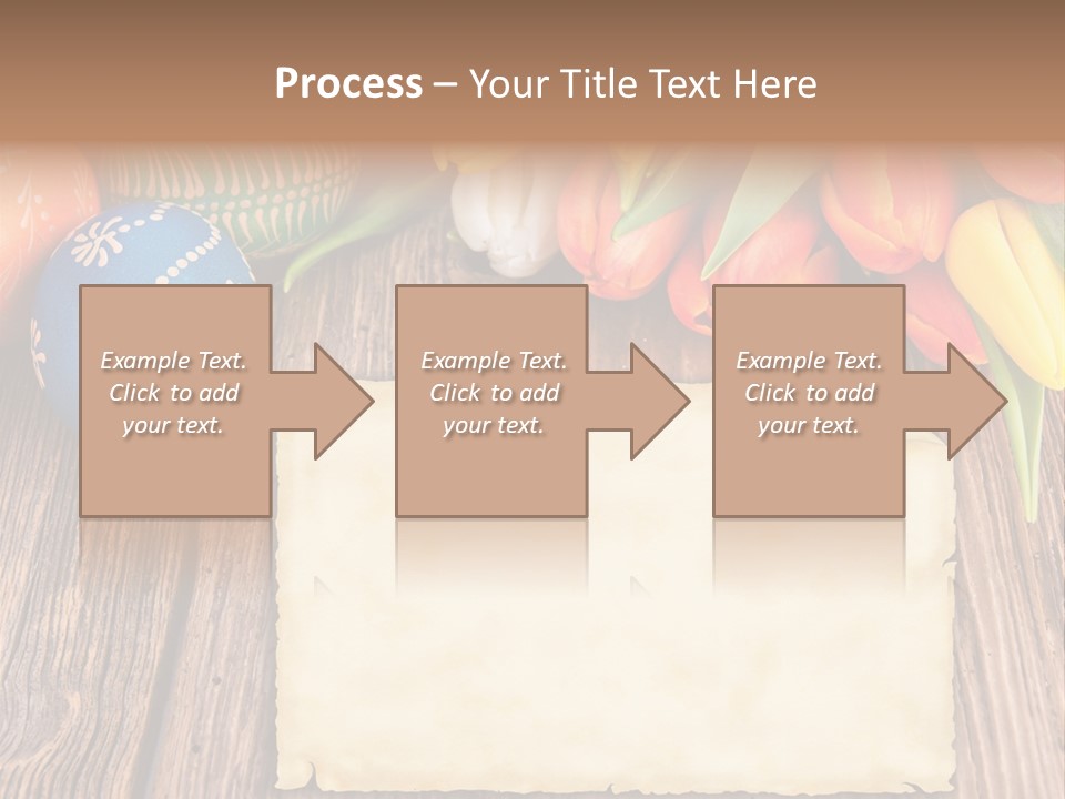 Empty Flower Anniversary PowerPoint Template