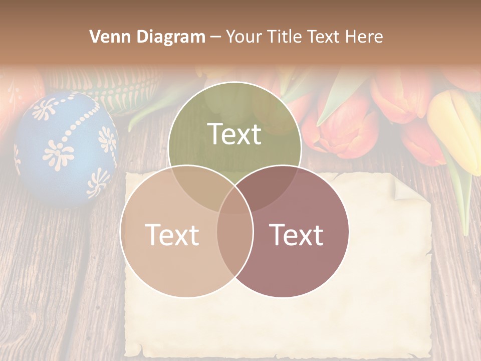 Empty Flower Anniversary PowerPoint Template