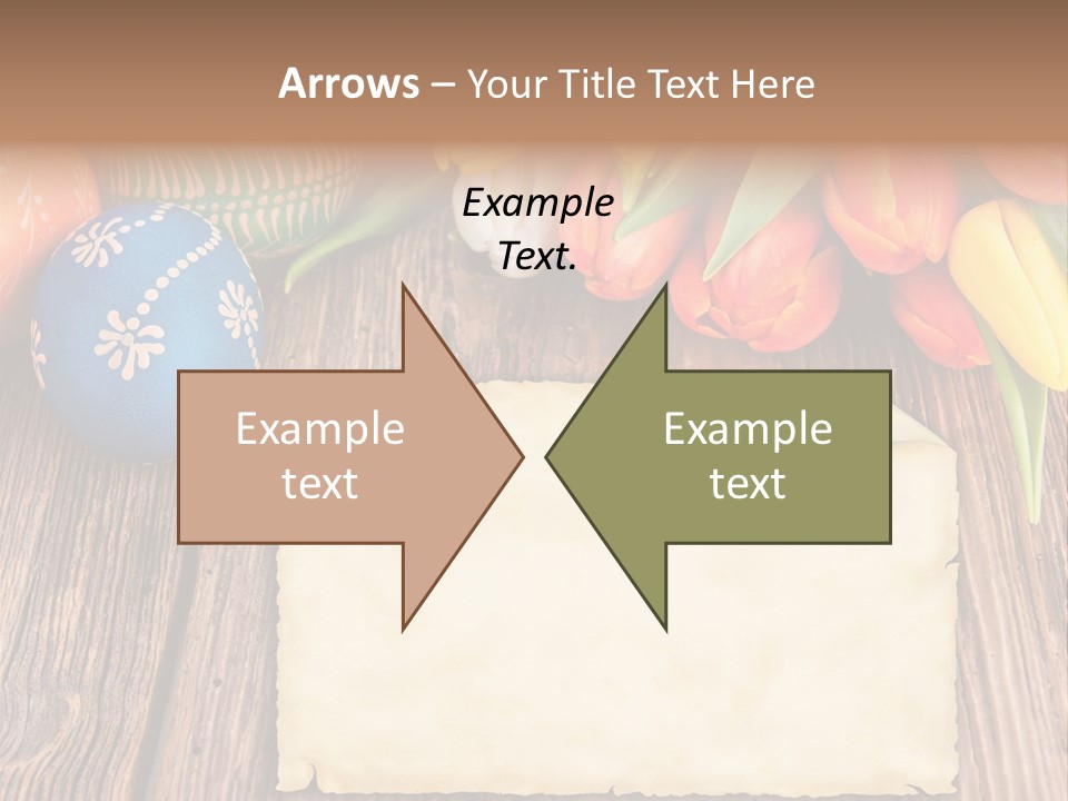 Empty Flower Anniversary PowerPoint Template