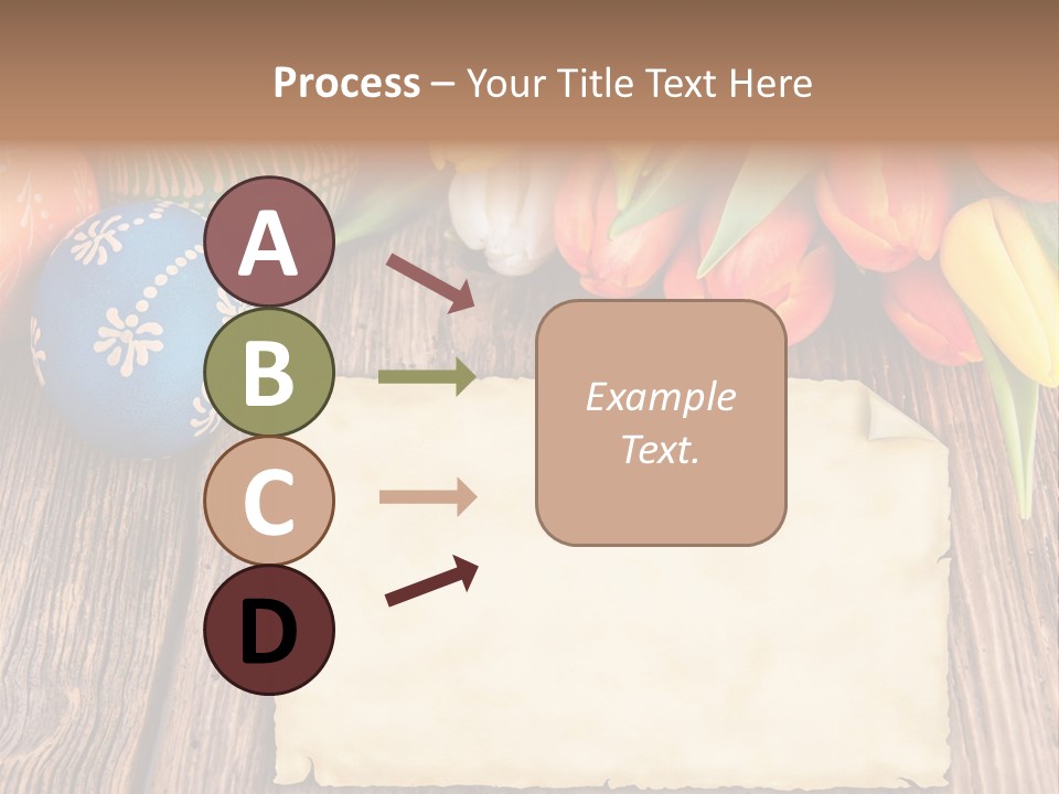 Empty Flower Anniversary PowerPoint Template