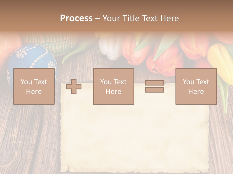 Empty Flower Anniversary PowerPoint Template