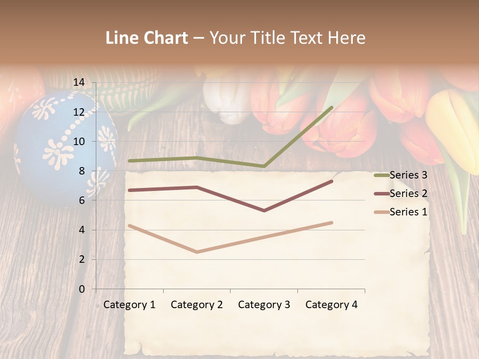 Empty Flower Anniversary PowerPoint Template