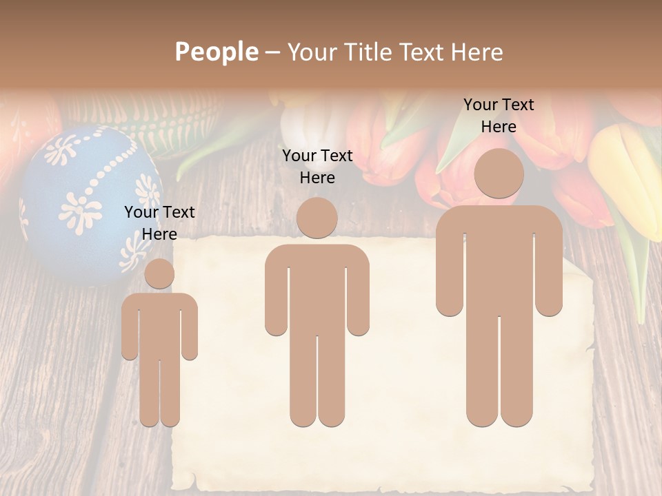 Empty Flower Anniversary PowerPoint Template