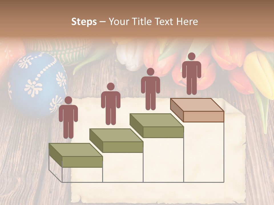 Empty Flower Anniversary PowerPoint Template