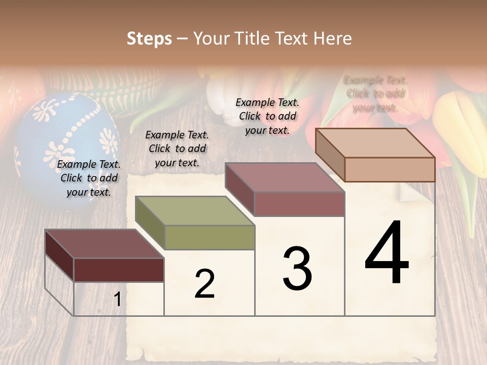 Empty Flower Anniversary PowerPoint Template