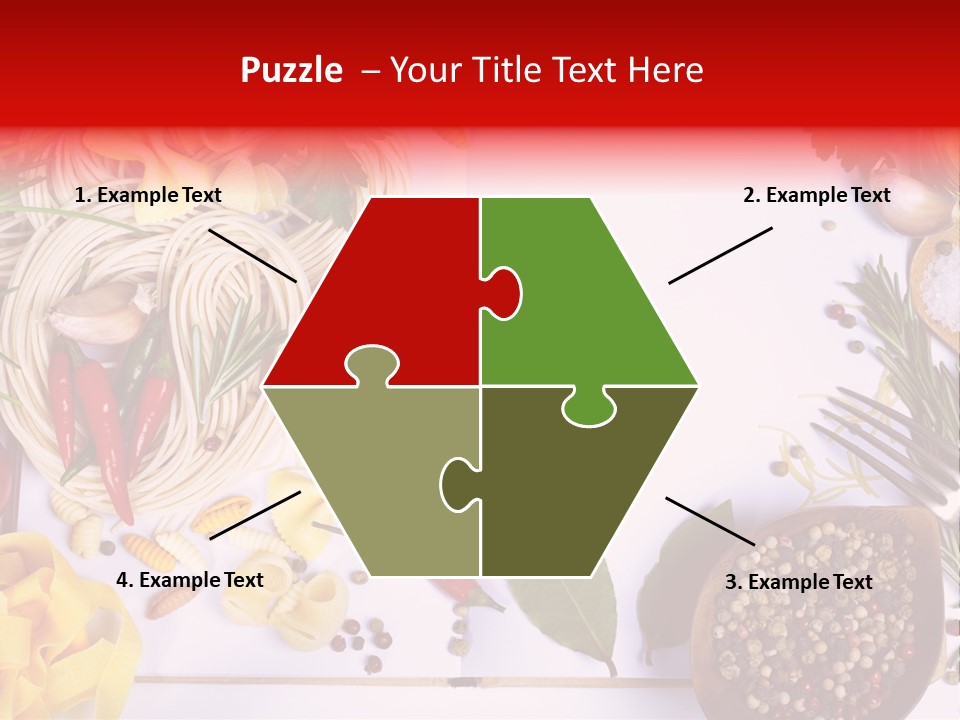 Text Vegetable Open PowerPoint Template