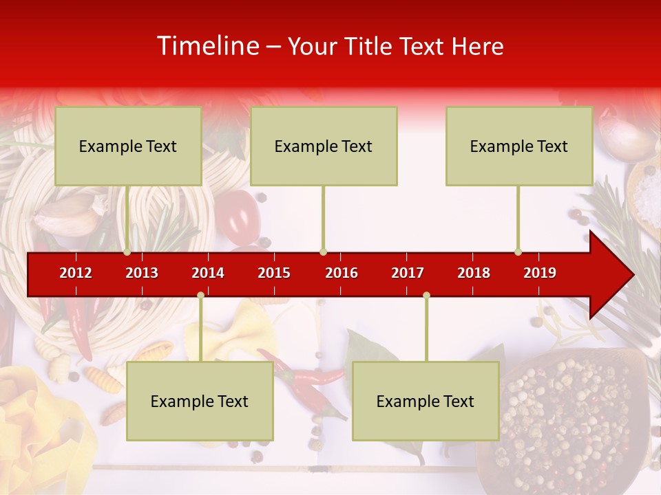 Text Vegetable Open PowerPoint Template