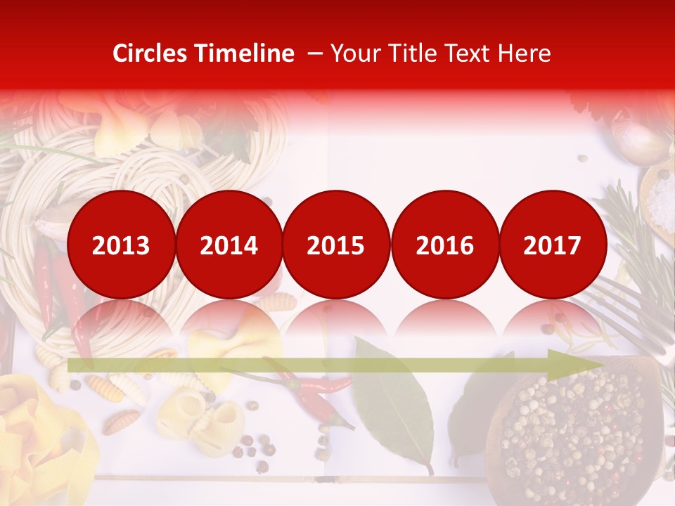 Text Vegetable Open PowerPoint Template