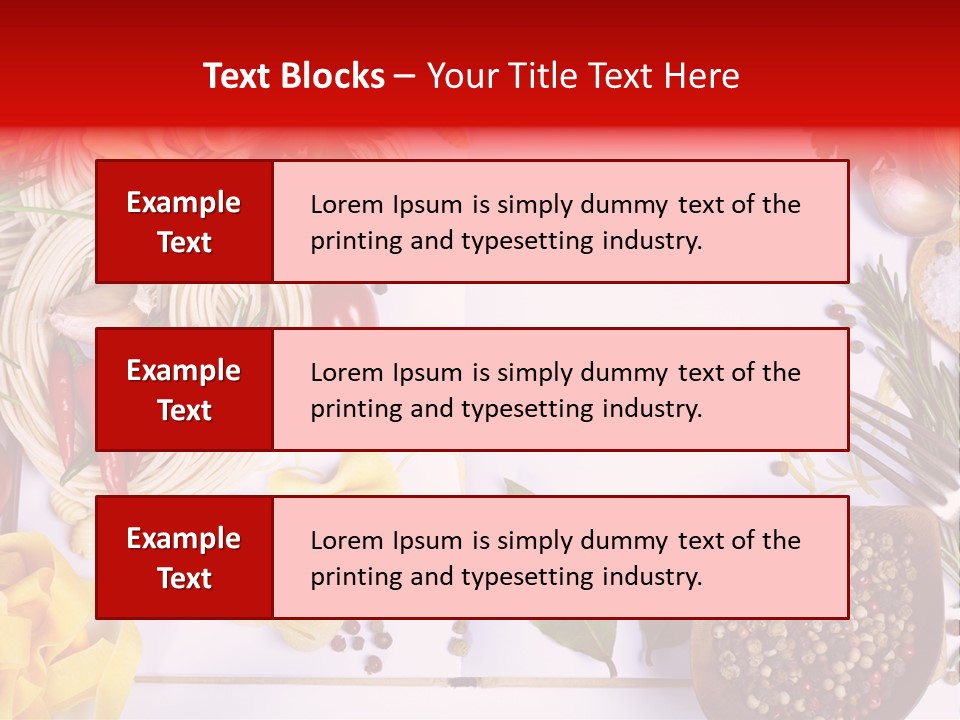 Text Vegetable Open PowerPoint Template