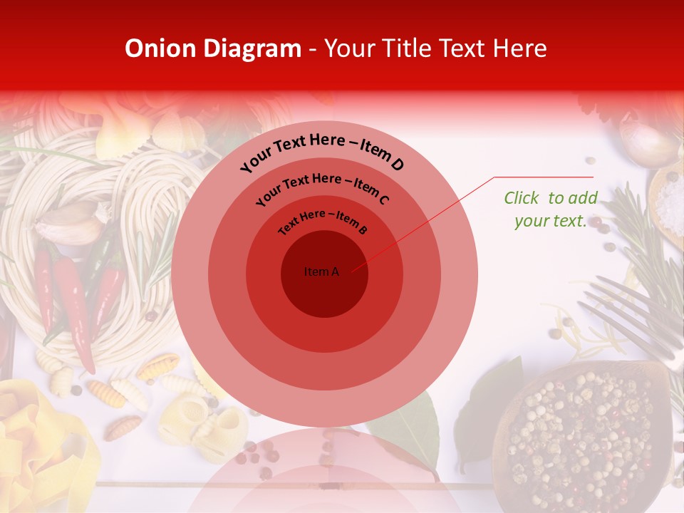 Text Vegetable Open PowerPoint Template