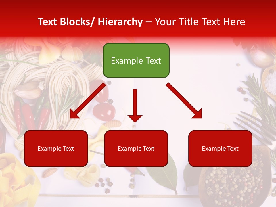 Text Vegetable Open PowerPoint Template