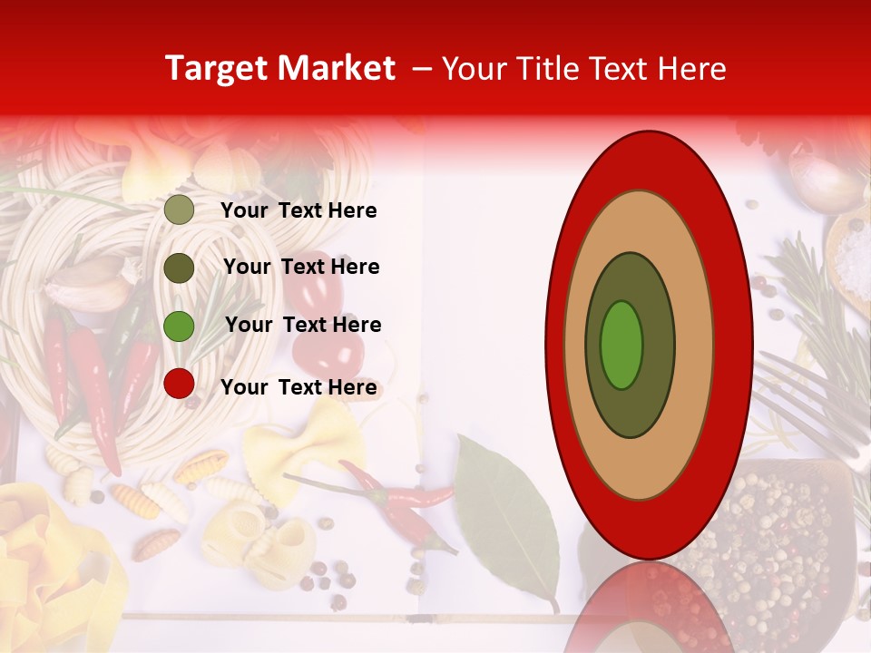 Text Vegetable Open PowerPoint Template