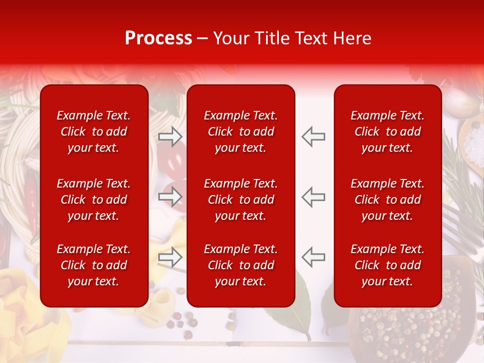 Text Vegetable Open PowerPoint Template