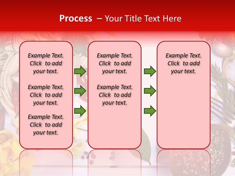 Text Vegetable Open PowerPoint Template