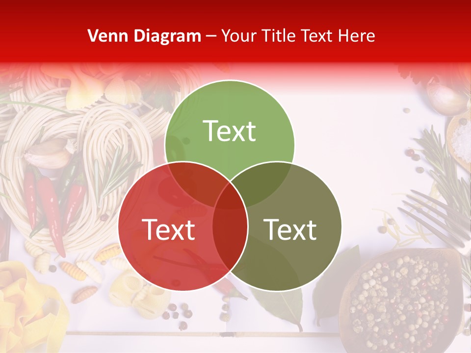 Text Vegetable Open PowerPoint Template