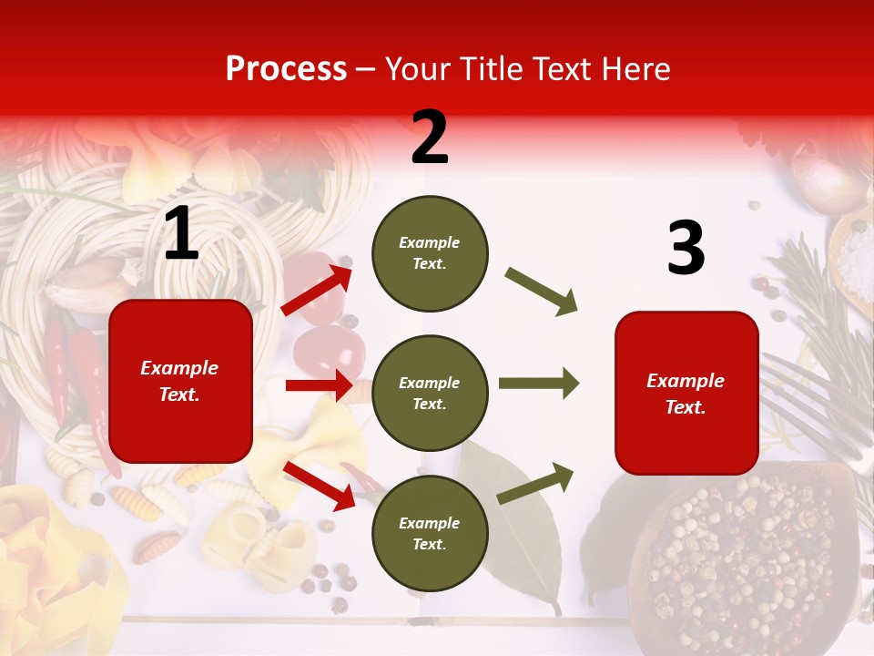 Text Vegetable Open PowerPoint Template