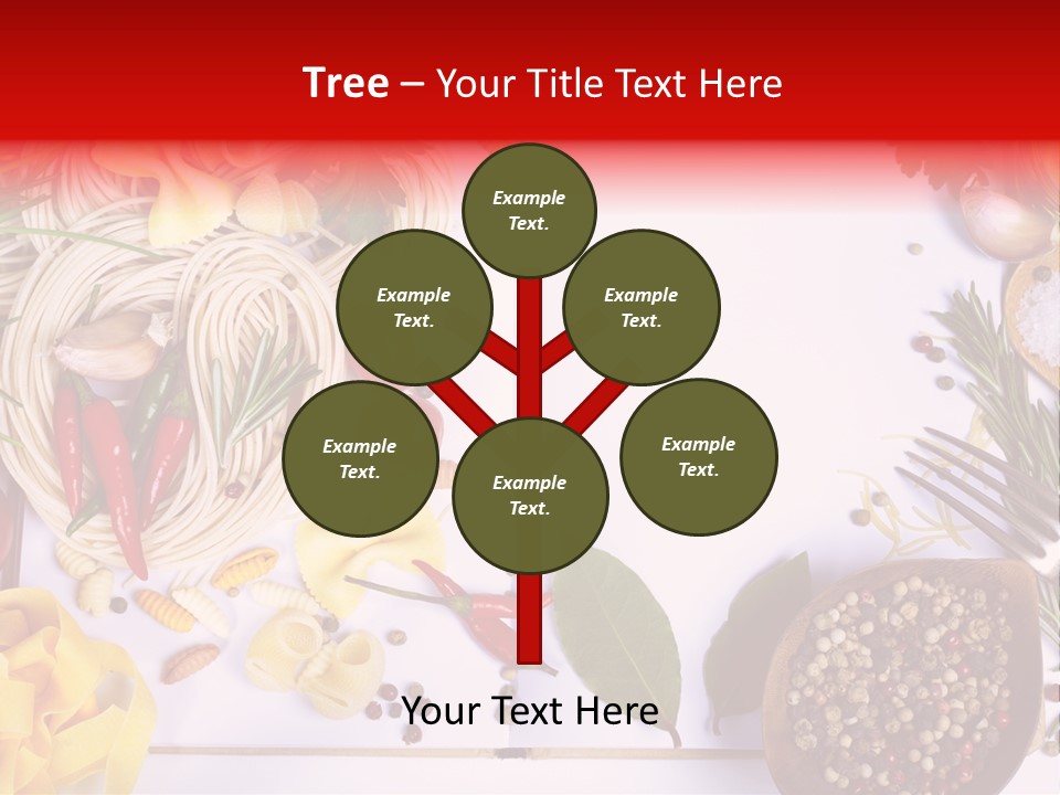 Text Vegetable Open PowerPoint Template
