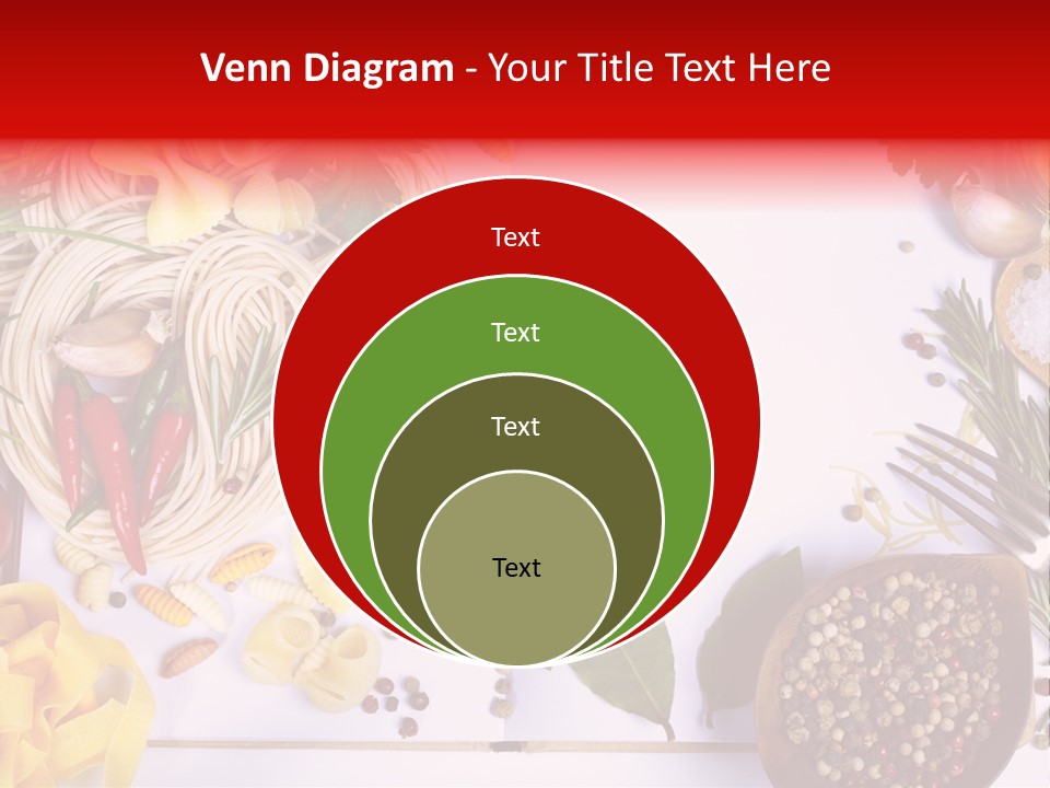 Text Vegetable Open PowerPoint Template