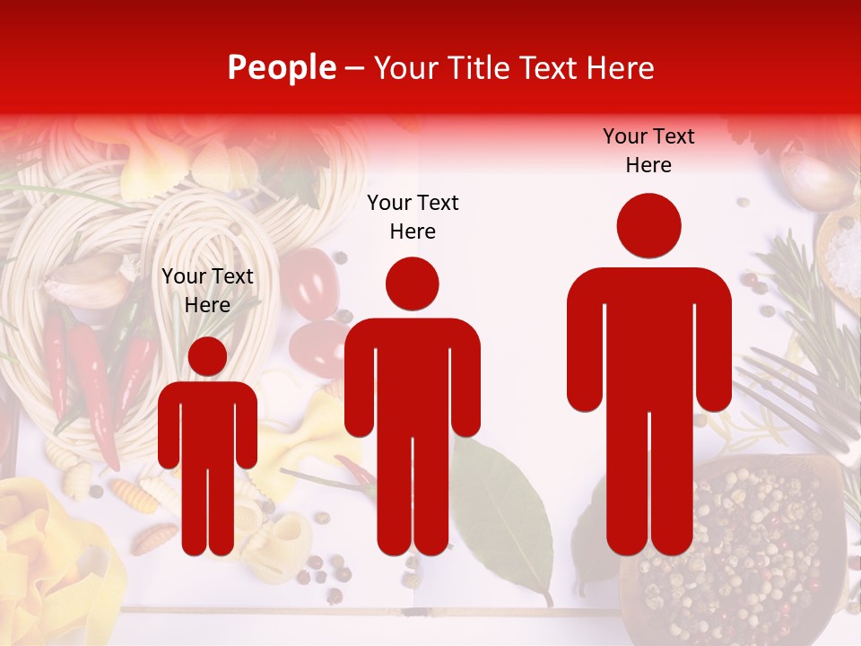 Text Vegetable Open PowerPoint Template