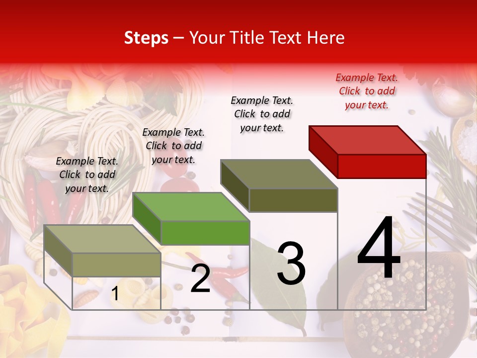Text Vegetable Open PowerPoint Template