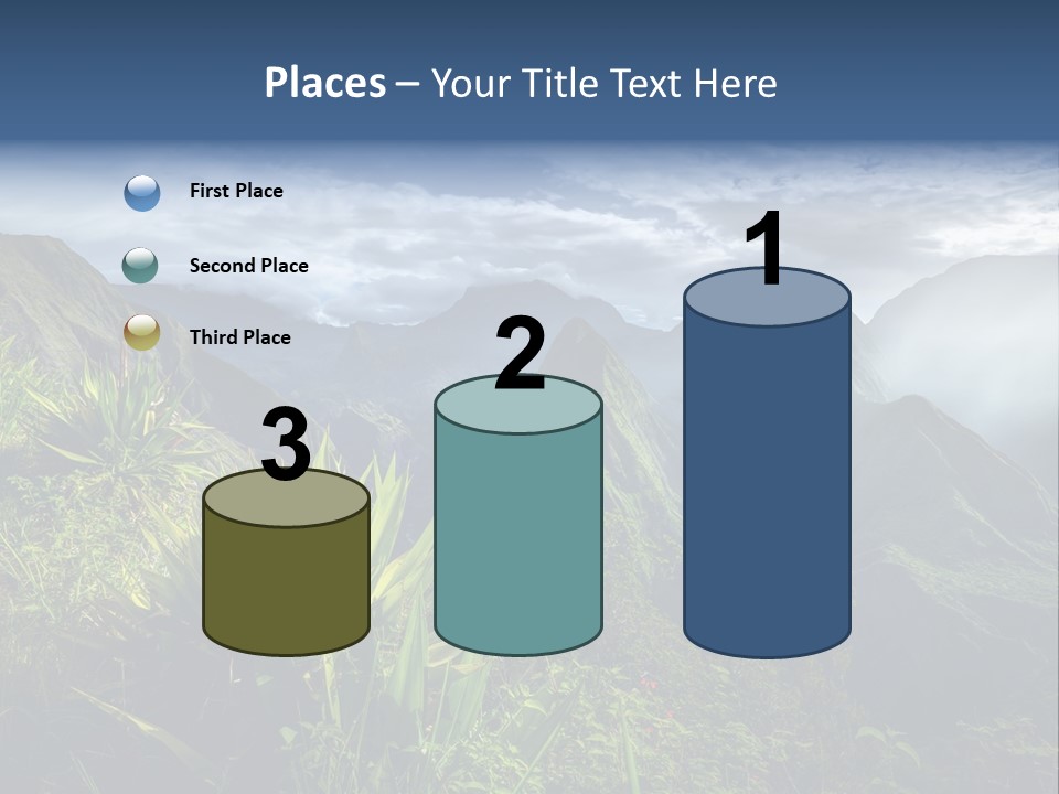 Summit Top Island PowerPoint Template