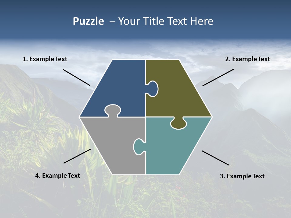 Summit Top Island PowerPoint Template