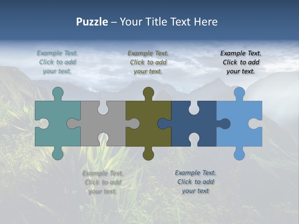 Summit Top Island PowerPoint Template