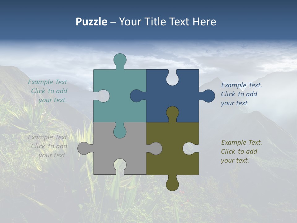 Summit Top Island PowerPoint Template