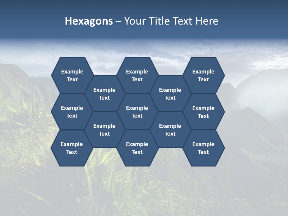 Summit Top Island PowerPoint Template