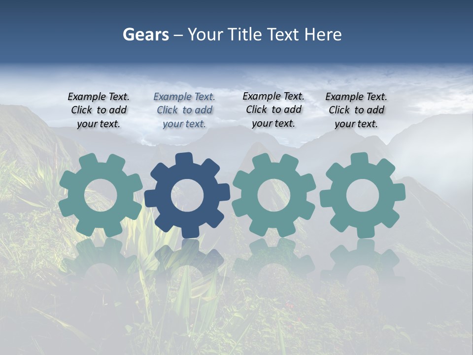 Summit Top Island PowerPoint Template