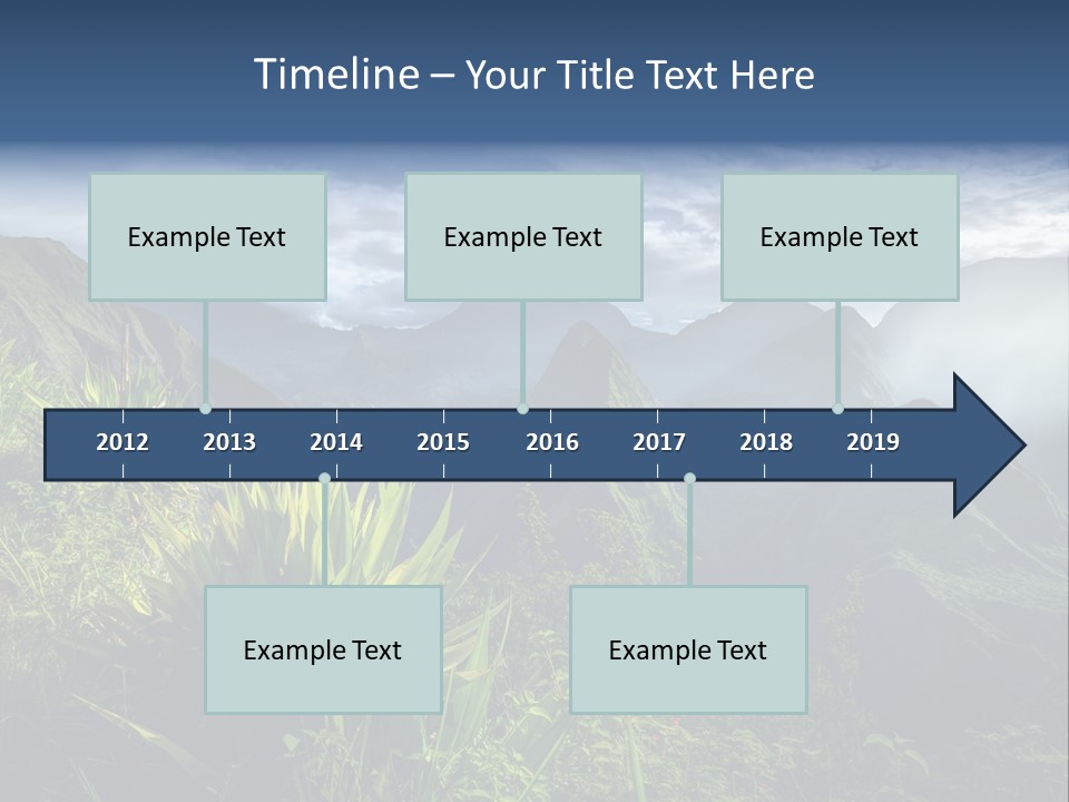 Summit Top Island PowerPoint Template