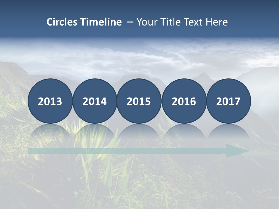 Summit Top Island PowerPoint Template