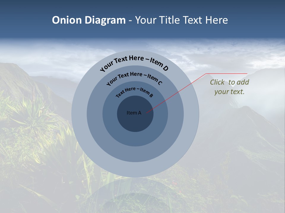 Summit Top Island PowerPoint Template