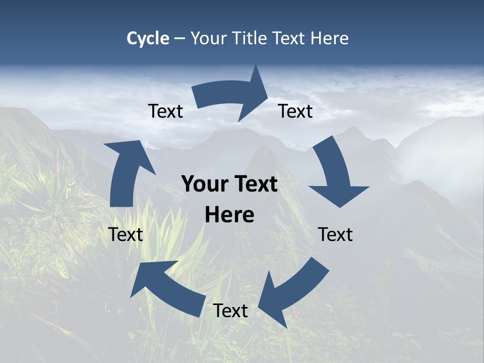 Summit Top Island PowerPoint Template