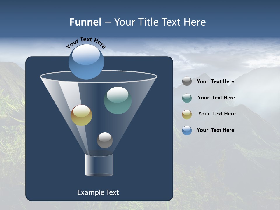 Summit Top Island PowerPoint Template