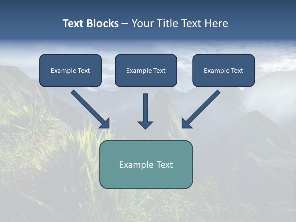 Summit Top Island PowerPoint Template