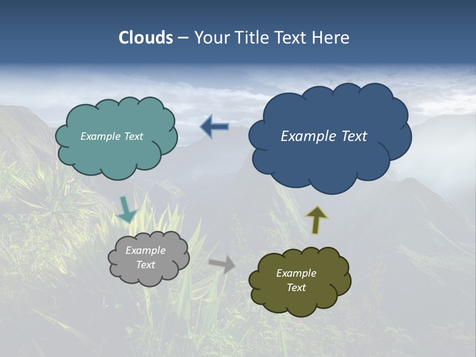 Summit Top Island PowerPoint Template