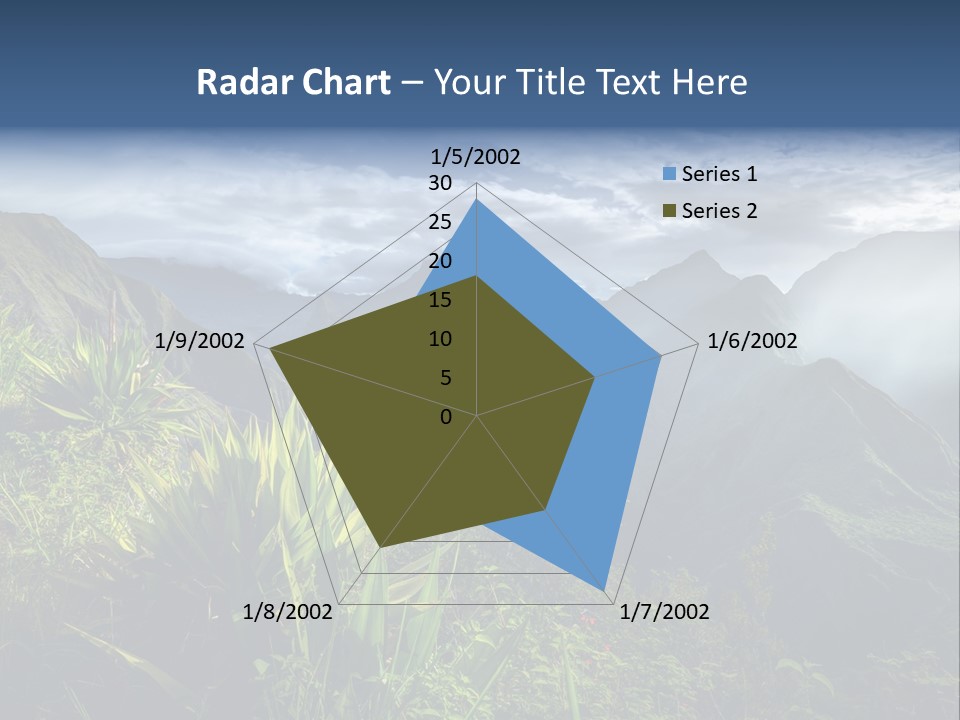 Summit Top Island PowerPoint Template