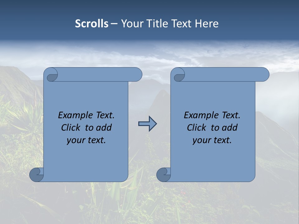 Summit Top Island PowerPoint Template